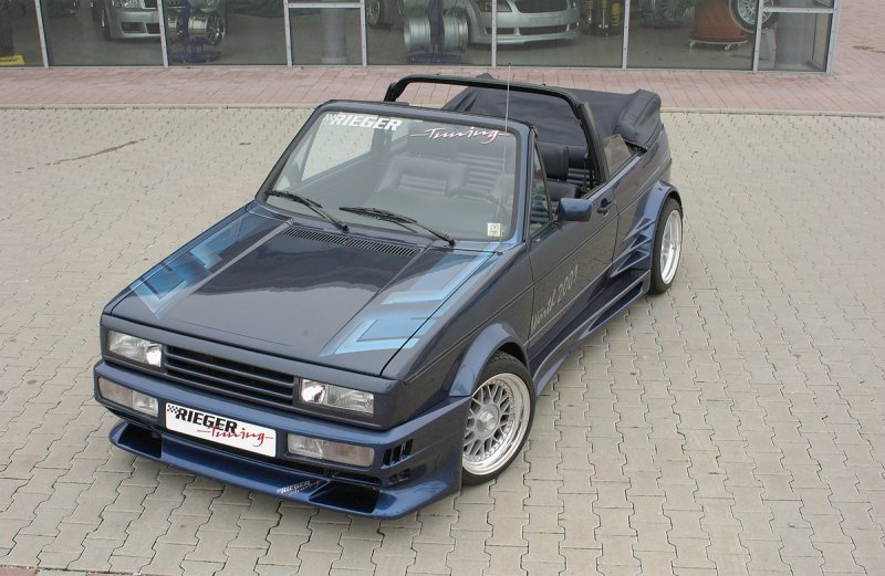 Rieger Spoilerstoßstange Breitbau I VW Golf 1 - 11011