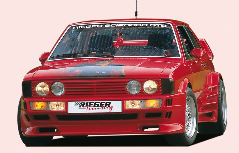 Rieger Spoilerstoßstange Breitbau I VW Scirocco 1 09.78-88 - 14010