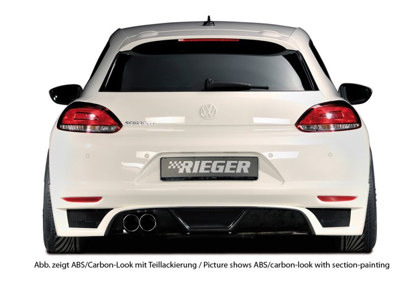 Rieger Heckschürzenansatz VW Scirocco 3 (13) 08.08-04.14 (bis Facelift) - 14109