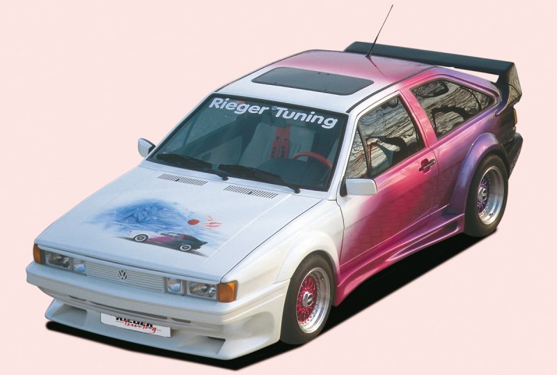 Rieger Spoilerstoßstange Breitbau I VW Scirocco 2 88- - 16010