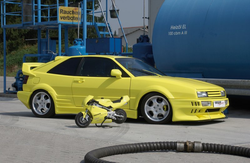 Rieger Spoilerstoßstange Breitbau I VW Corrado (53I) 88-95 - 20013