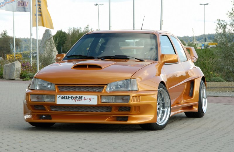 Rieger Spoilerstoßstange Breitbau II Opel Kadett E 09.88-09.95 - 21010