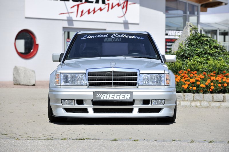 Rieger Spoilerstoßstange Breitbau II Mercedes 190 (W201) - 25006