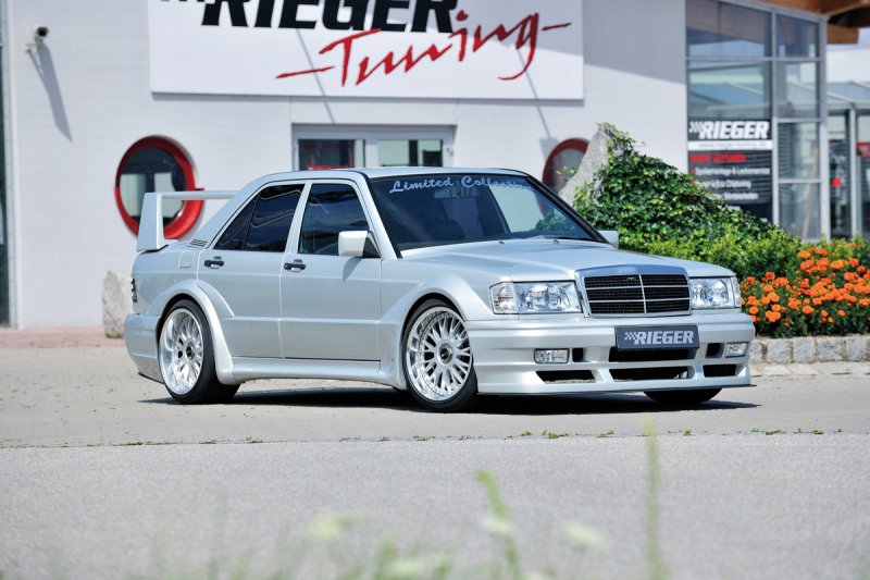 Rieger Seitenteil Breitbau II Mercedes 190 (W201) - 25031