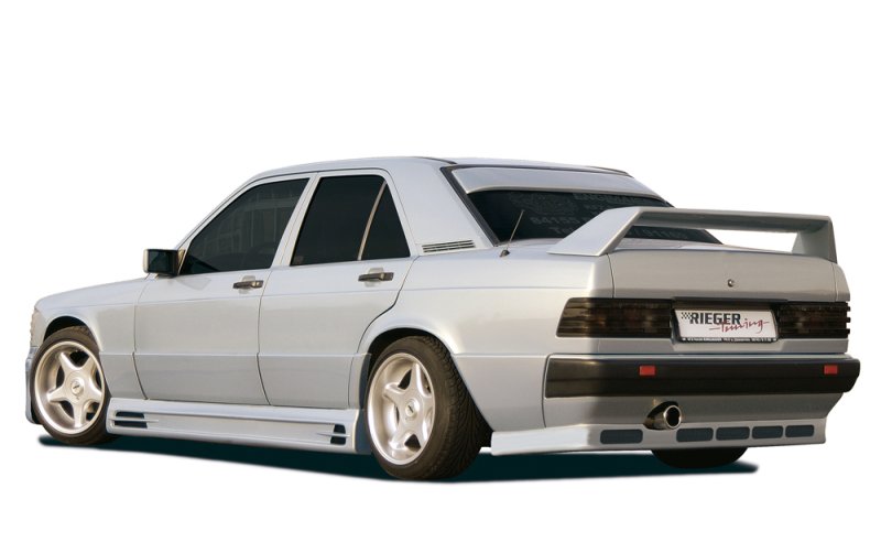 Preview: Rieger Heckflügel Mercedes 190 (W201) - 25081