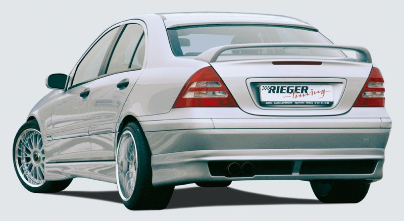 Rieger Heckansatz Mercedes C-Klasse (W203) 05.00- - 25107