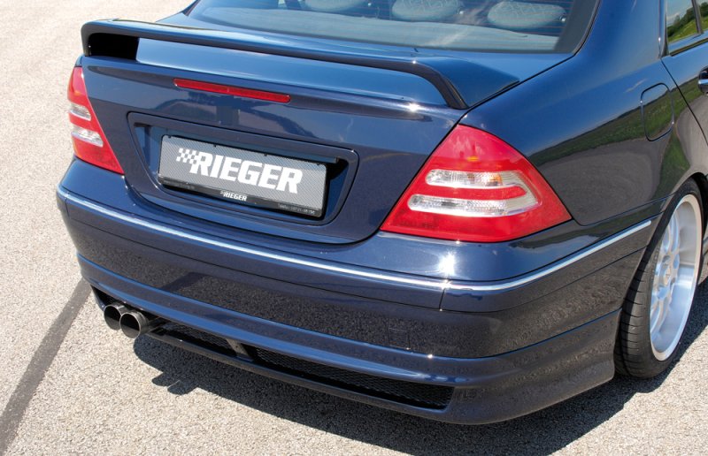 Rieger Heckansatz Mercedes C-Klasse (W203) 05.00- - 25107