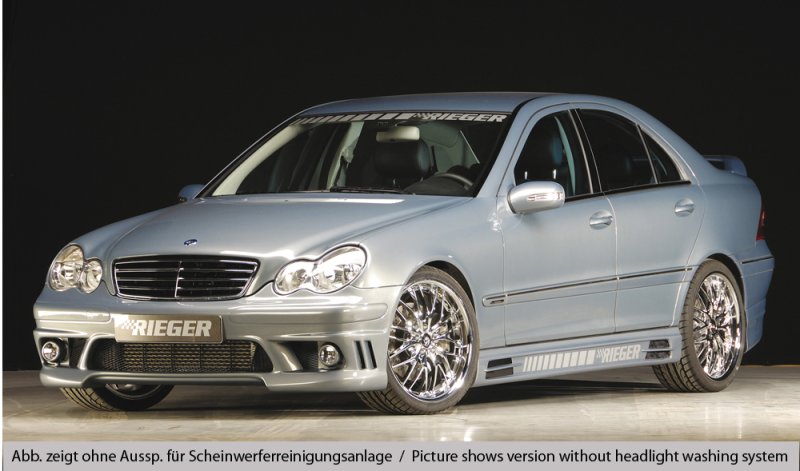 Rieger Spoilerstoßstange Mercedes C-Klasse (W203) - 25203
