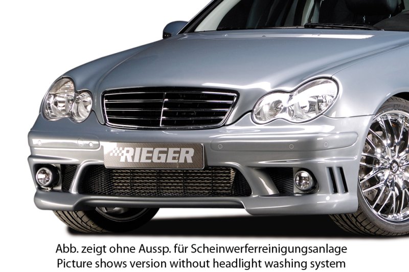 Rieger Spoilerstoßstange Mercedes C-Klasse (W203) 05.00- - 25204