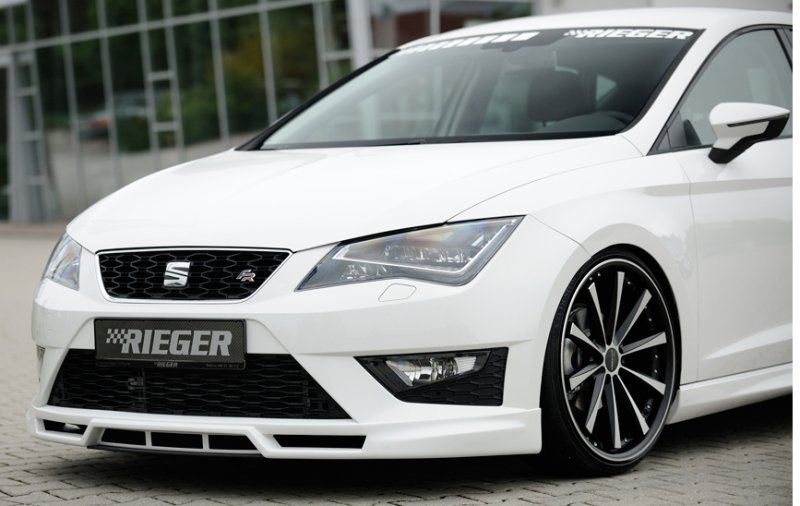 Rieger Spoilerlippe Seat Leon Cupra (5F) 03.14-12.16 (bis Facelift) - 27000