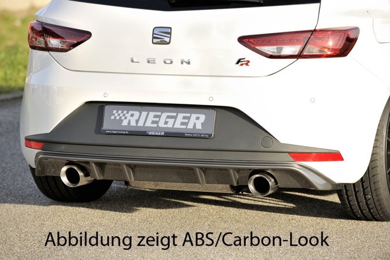 Rieger Heckeinsatz Seat Leon FR (5F) 01.13-12.16 (bis Facelift) - 27001