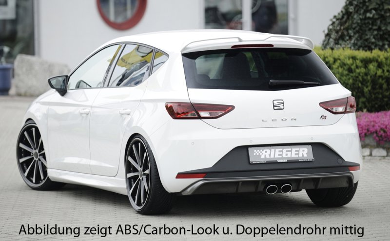Rieger Heckeinsatz Seat Leon FR (5F) 01.13-12.16 (bis Facelift) - 27008