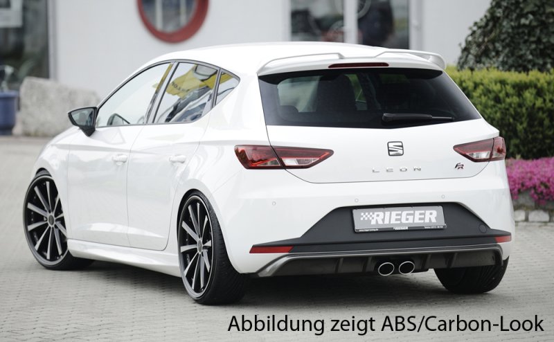 Rieger Heckeinsatz Seat Leon FR (5F) 01.13-12.16 (bis Facelift) - 27009