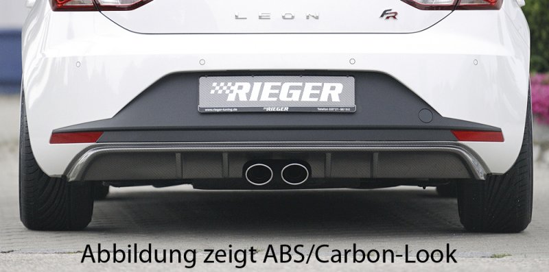 Rieger Heckeinsatz Seat Leon FR (5F) 01.13-12.16 (bis Facelift) - 27009