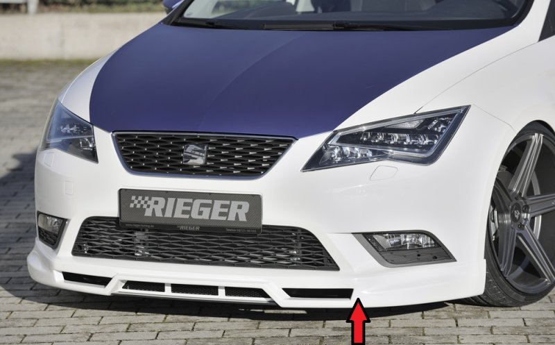 Rieger Spoilerlippe Seat Leon (5F) 10.12-12.16 (bis Facelift) - 27010