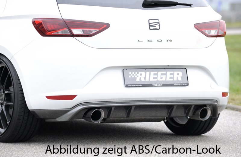 Rieger Heckschürzenansatz Seat Leon (5F) 10.12-12.16 (bis Facelift) - 27012
