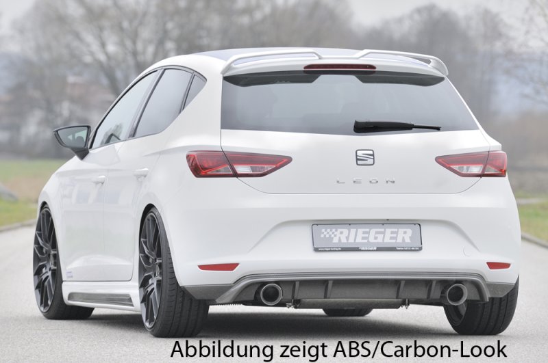 Rieger Heckschürzenansatz Seat Leon (5F) 10.12-12.16 (bis Facelift) - 27012