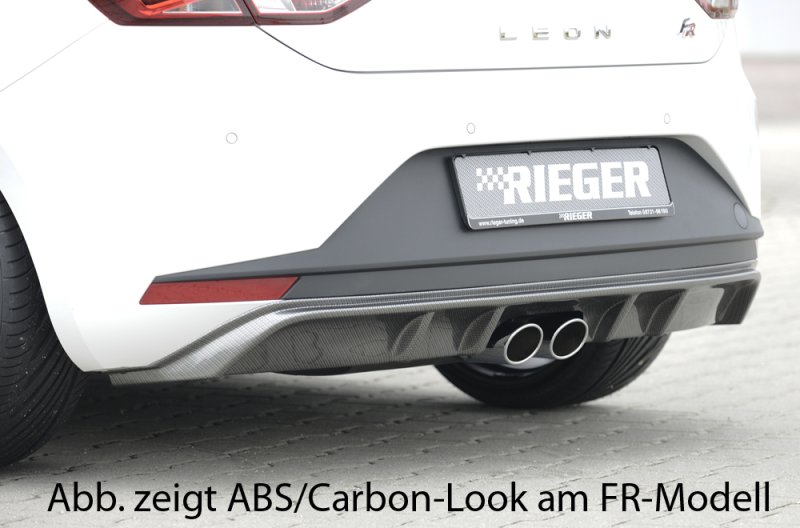 Rieger Heckschürzenansatz Seat Leon (5F) 10.12-12.16 (bis Facelift) - 27019