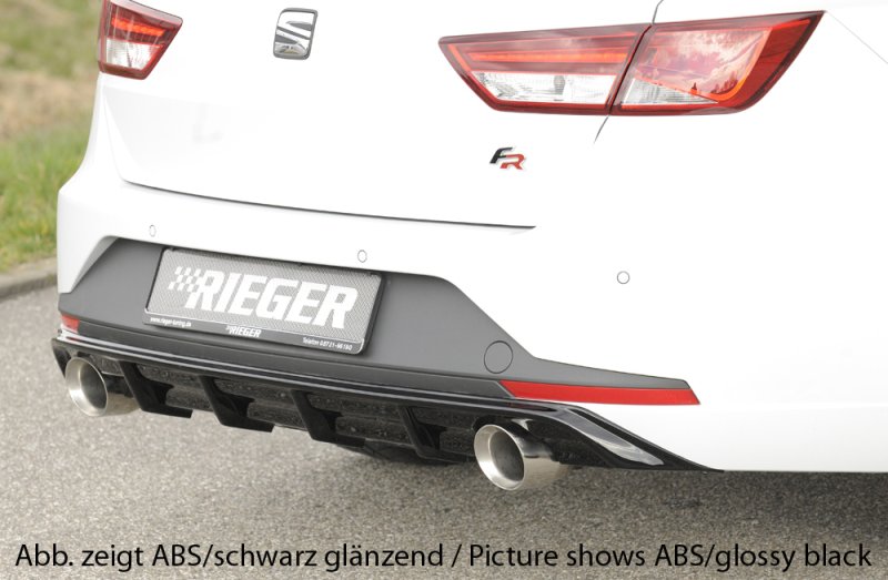 Rieger Heckeinsatz Seat Leon FR (5F) 01.13-12.16 (bis Facelift) - 27021