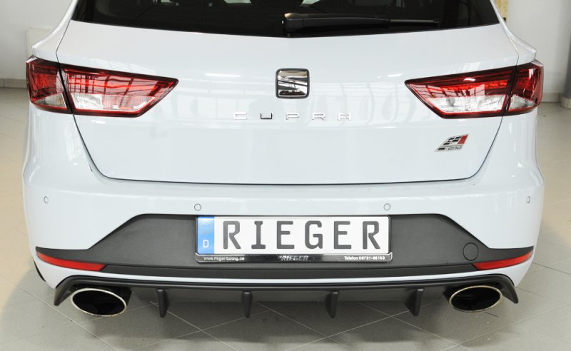 Rieger Heckeinsatz Seat Leon Cupra (5F) 03.14-12.16 (bis Facelift) - 27024