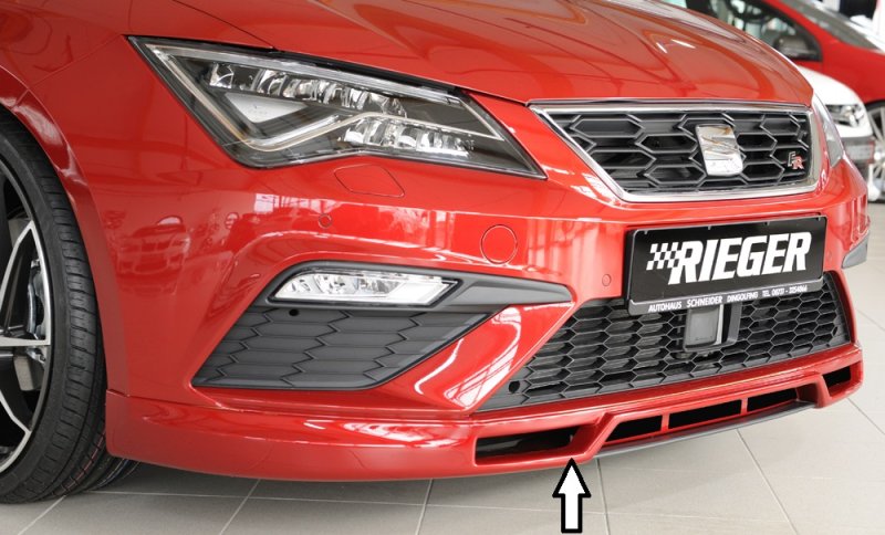 Rieger Spoilerlippe Seat Leon Cupra (5F) 01.17- (ab Facelift) - 27031