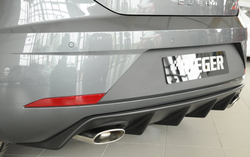 Rieger Heckeinsatz Seat Leon Cupra (5F) 01.17- (ab Facelift) - 27037