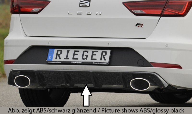 Rieger Heckeinsatz Seat Leon FR (5F) 01.17- (ab Facelift) - 27040