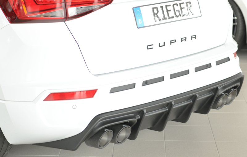 Rieger Heckeinsatz (für Fzg. mit AHK) Seat Ateca Cupra (5FP) 08.20- (ab Facelift) - 27047