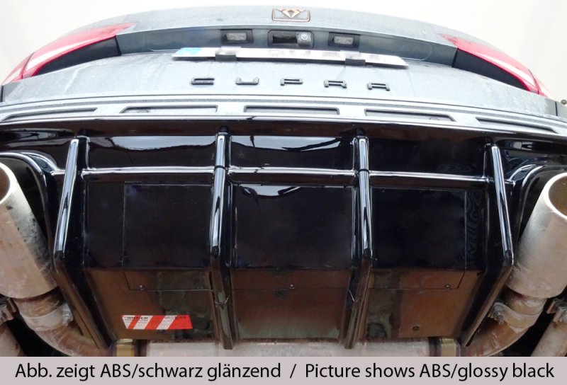 Rieger Heckeinsatz (für Fzg. mit AHK) Seat Ateca Cupra (5FP) 08.20- (ab Facelift) - 27047