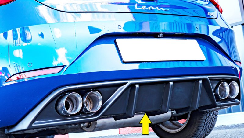 Rieger Heckeinsatz für Sport-ESD li./re. Seat Leon (KL) 04.20- - 27056