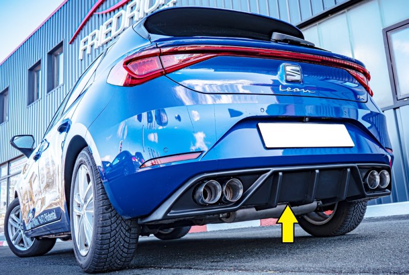 Rieger Heckeinsatz für Sport-ESD li./re. Seat Leon (KL) 04.20- - 27056