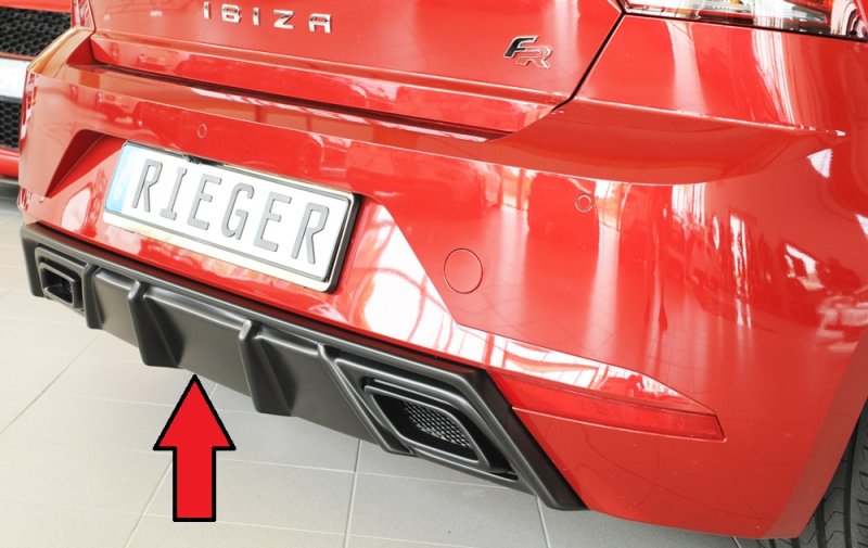 Rieger Heckeinsatz Seat Ibiza (KJ) 01.17- - 27101