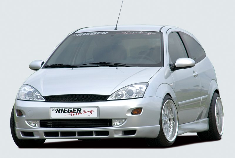Rieger Spoilerlippe mit 6 Lüftungsschächten Ford Focus 1 98-10.01 - 34112