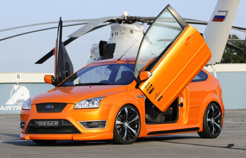 Rieger Spoilerlippe Ford Focus 2 ST 10.05-01.08 (bis Facelift) - 34140