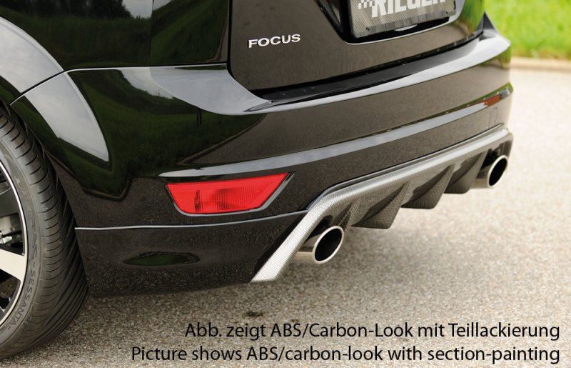 Rieger Heckschürzenansatz Ford Focus 2 02.08-01.11 (ab Facelift) - 34168