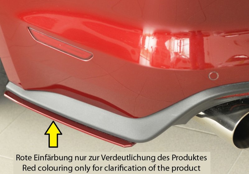 Rieger Heckschürzenansatz seitlich links Ford Mustang 6 (LAE) 11.14-07.17 (bis Facelift) - 34253