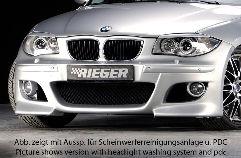 Rieger Spoilerstoßstange BMW 1er E87 (187 / 1K2/1K4) 09.04-03.07 (bis Facelift) - 35009