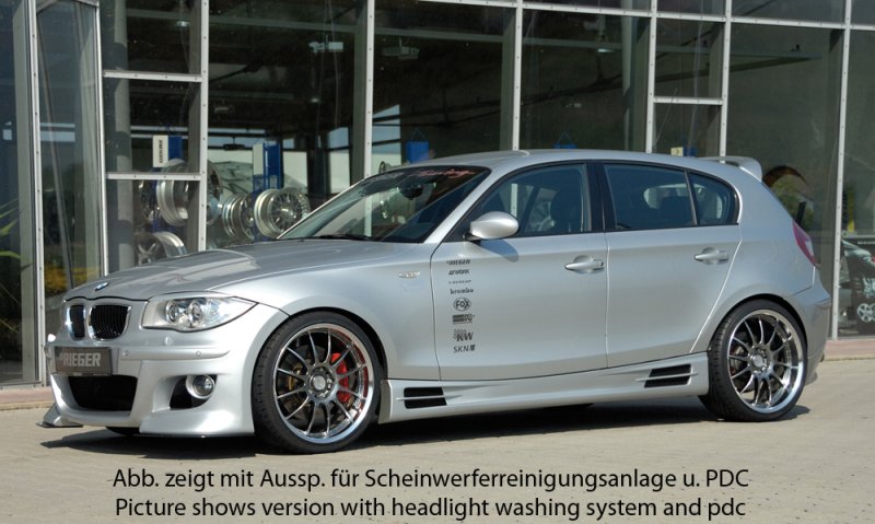 Rieger Spoilerstoßstange BMW 1er E87 (187 / 1K2/1K4) 09.04-03.07 (bis Facelift) - 35009