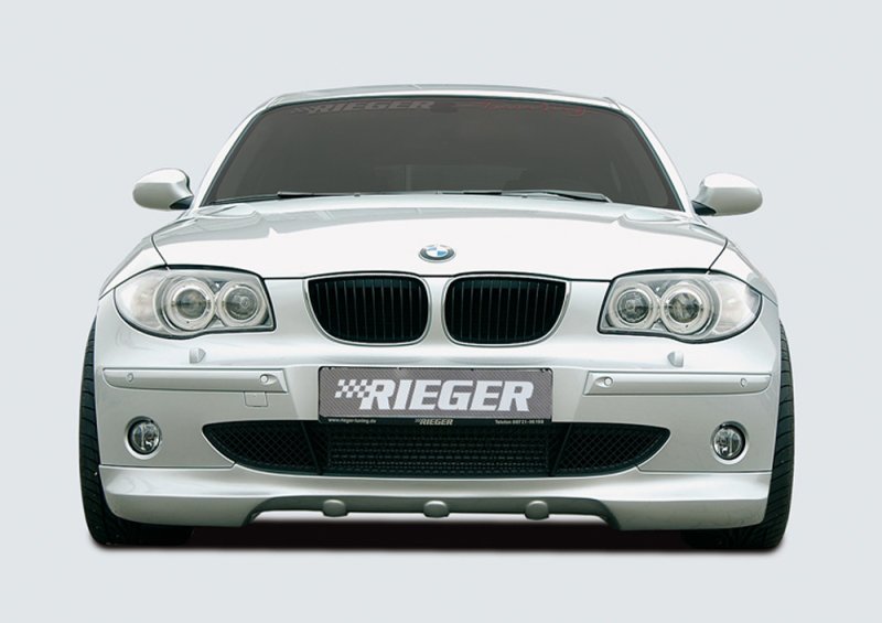 Rieger Spoilerlippe BMW 1er E87 (187 / 1K2/1K4) 09.04-03.07 (bis Facelift) - 35010