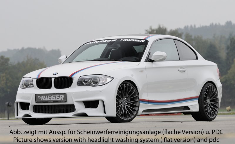 Rieger Spoilerstoßstange BMW 1er E81 (187/1K2/1K4) 09.04-08.11 - 35030