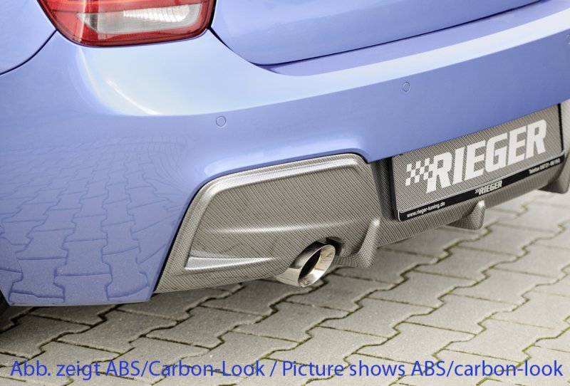 Rieger Heckeinsatz BMW 1er F20 (1K4) 09.11-03.2015 (bis Facelift) - 35060