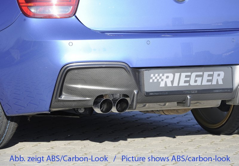 Rieger Heckeinsatz BMW 1er F20 (1K4) 09.11-03.2015 (bis Facelift) - 35061
