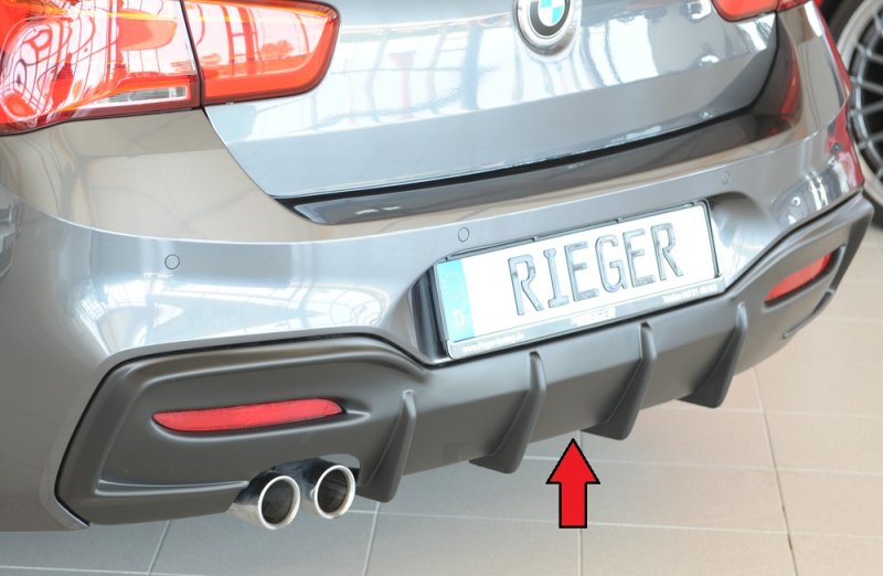 Rieger Heckeinsatz (Typ: 35066) BMW 1er F20 (1K4) 05.2015- (ab Facelift) LCI - 35069