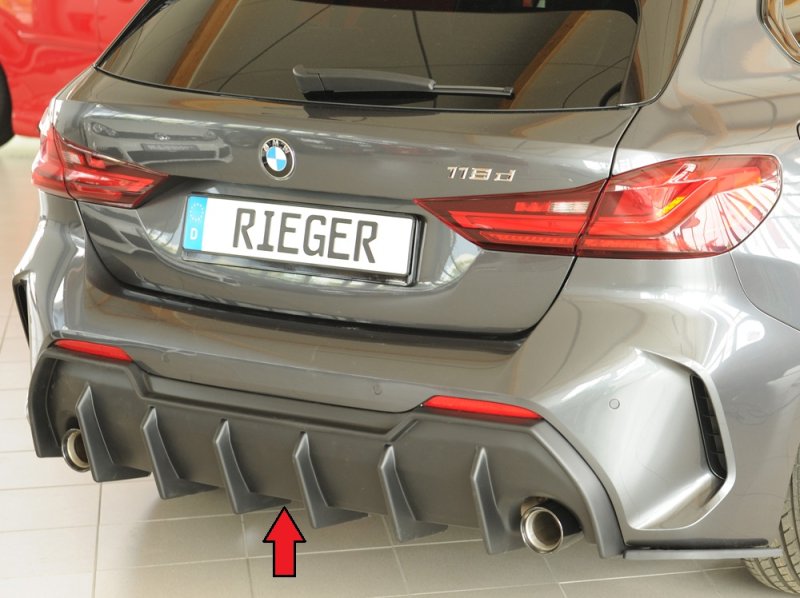 Rieger Heckeinsatz BMW 1er F40 (F1H) 07.19- - 35074
