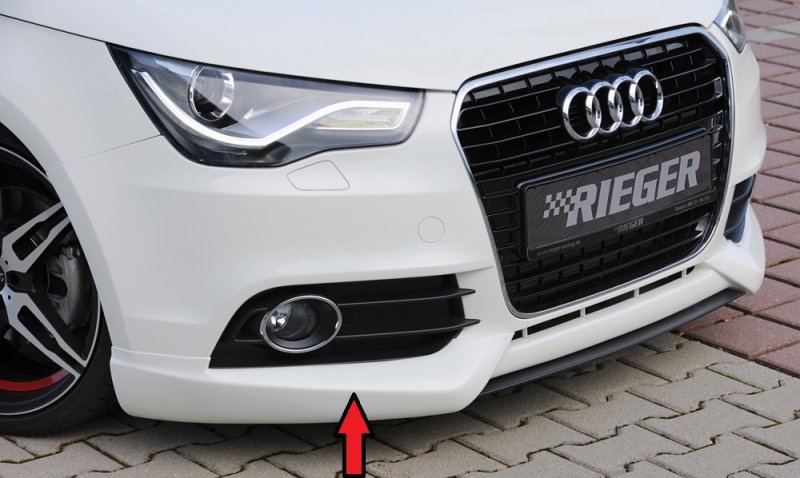 Rieger Spoilerlippe Audi A1 (8X) 08.10-12.14 (bis Facelift) - 44100