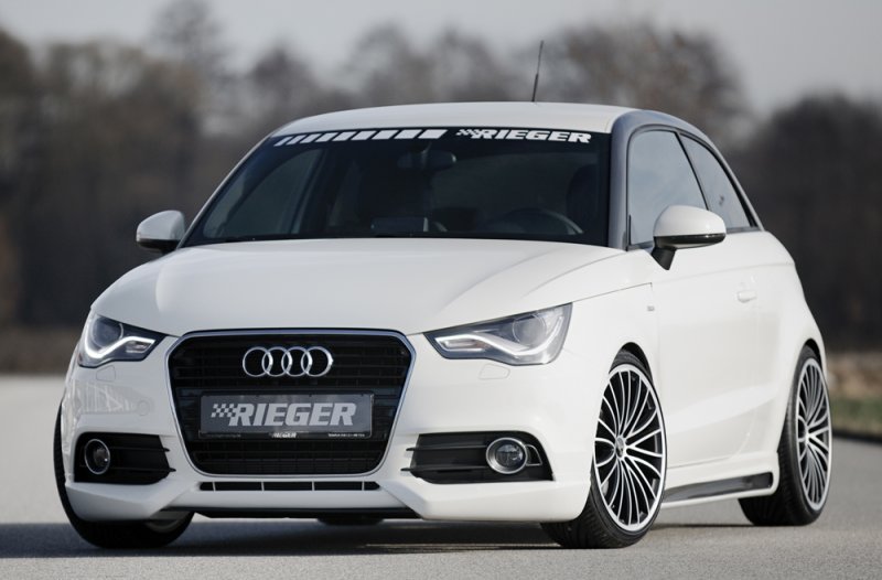 Rieger Spoilerlippe Audi A1 (8X) 08.10-12.14 (bis Facelift) - 44100