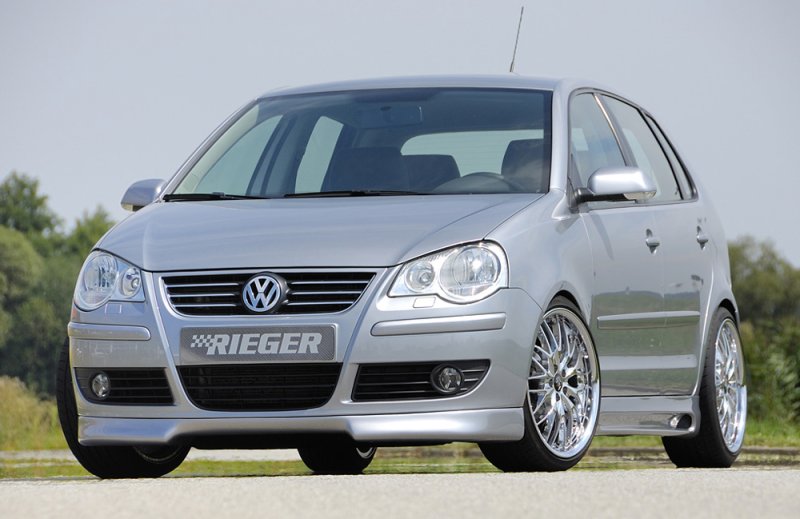 Rieger Spoilerlippe VW Polo 9N 00.06- (ab Facelift) - 47121