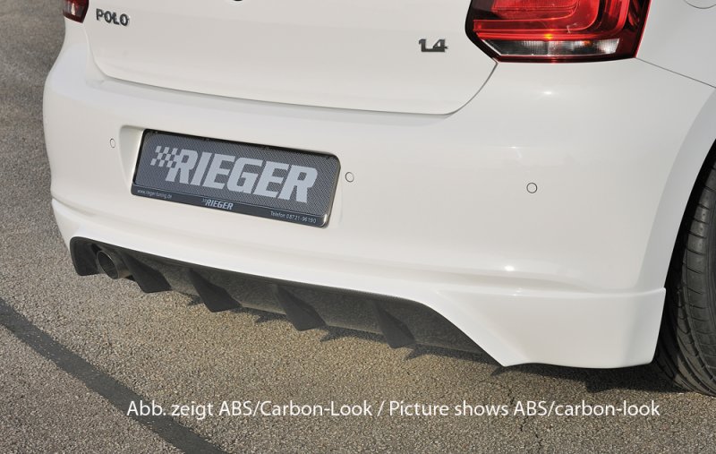 Rieger Heckschürzenansatz VW Polo 6R 04.09-01.14 (bis Facelift) - 47206
