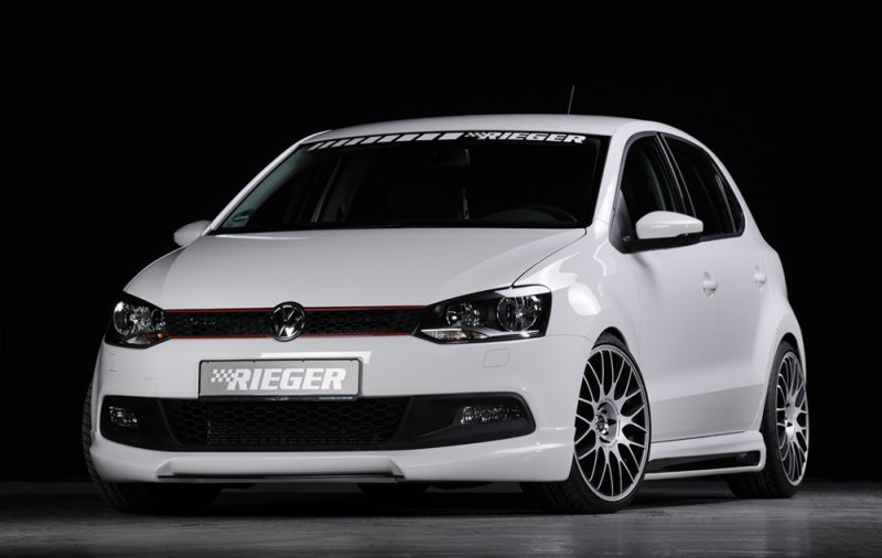 Rieger Spoilerlippe VW Polo 6R GTI 05.10-01.14 (bis Facelift) - 47211