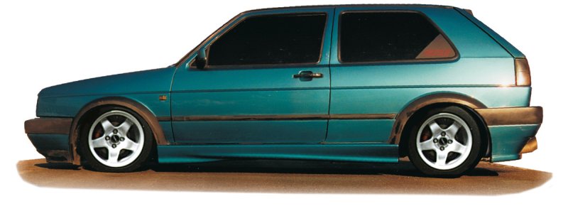 Rieger Seitenschweller VW Golf 2 83-91 - 48037